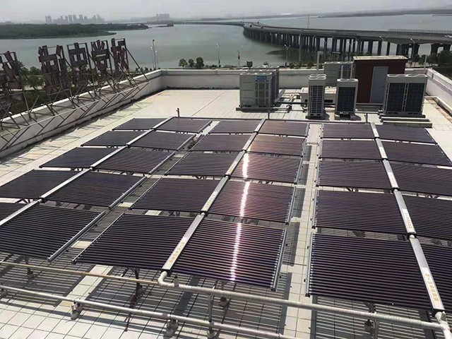  空氣能+太陽能，廣東瑞星攜手湖北新基德打造漢陽二中熱